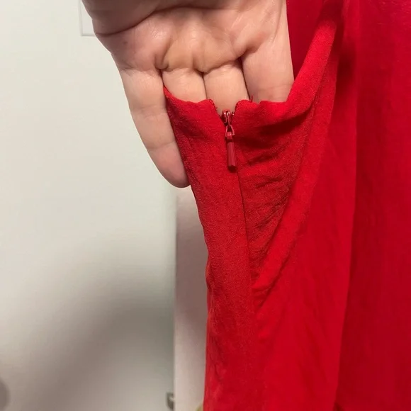 A New Day Women’s Drop Waist Maxi Dress spaghetti straps Red size XXL -like new! - Picture 8 of 8